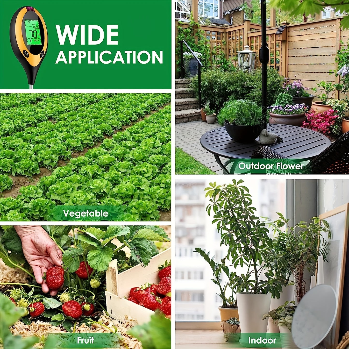 4-in-1 Soil Plant & Soil Monitoring