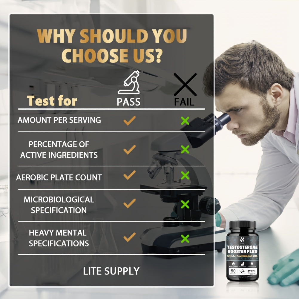 Ashwangdha Supplement With Shilajit, Ashwagandha, Tongkat Ali, Fadogia Agrestis, Fenugreek and all that good stuff