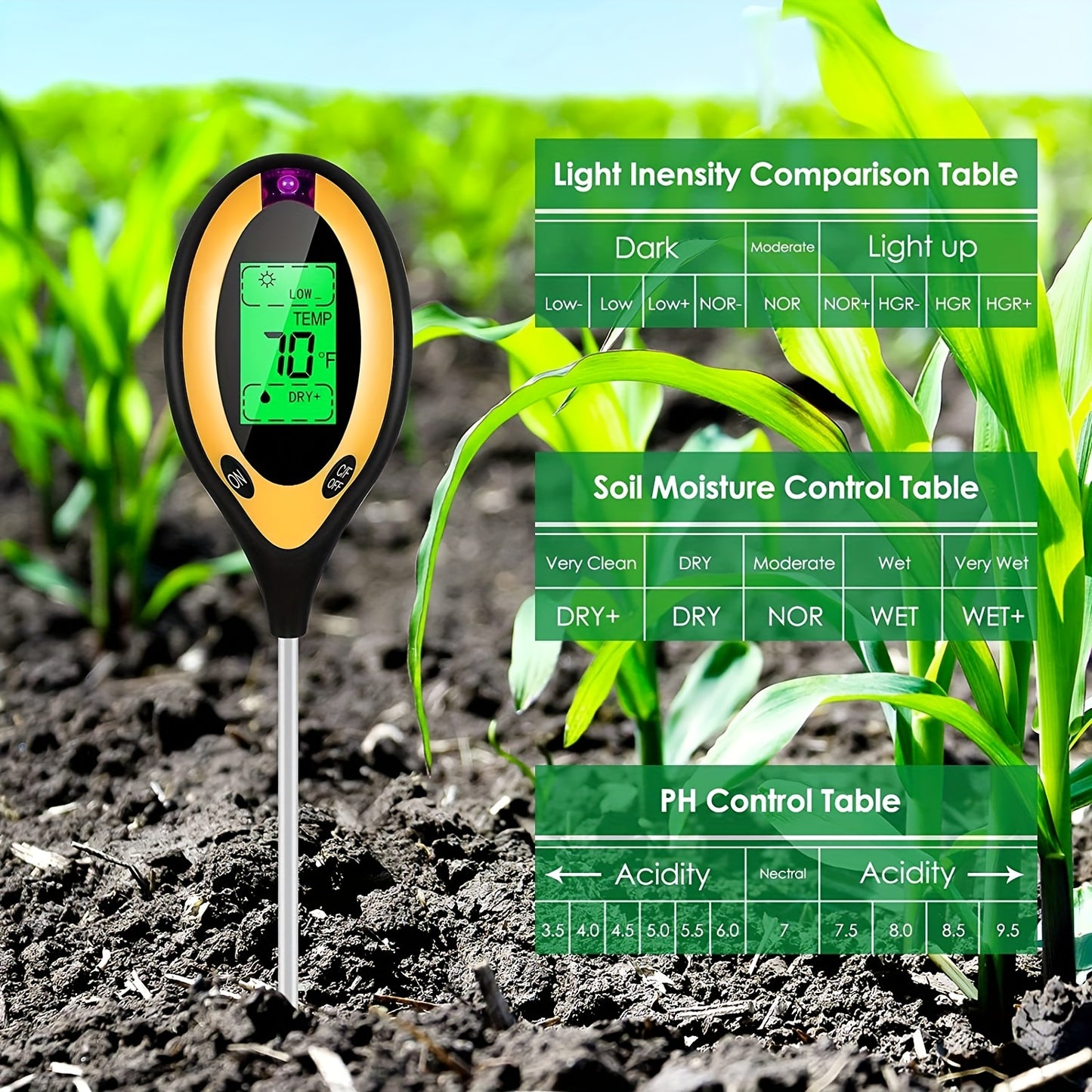 4-in-1 Soil Plant & Soil Monitoring