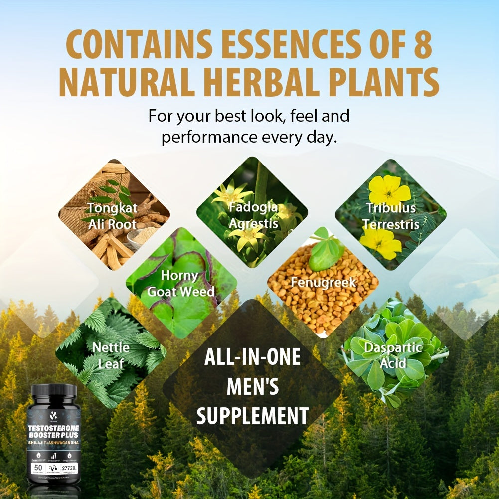 Ashwangdha Supplement With Shilajit, Ashwagandha, Tongkat Ali, Fadogia Agrestis, Fenugreek and all that good stuff