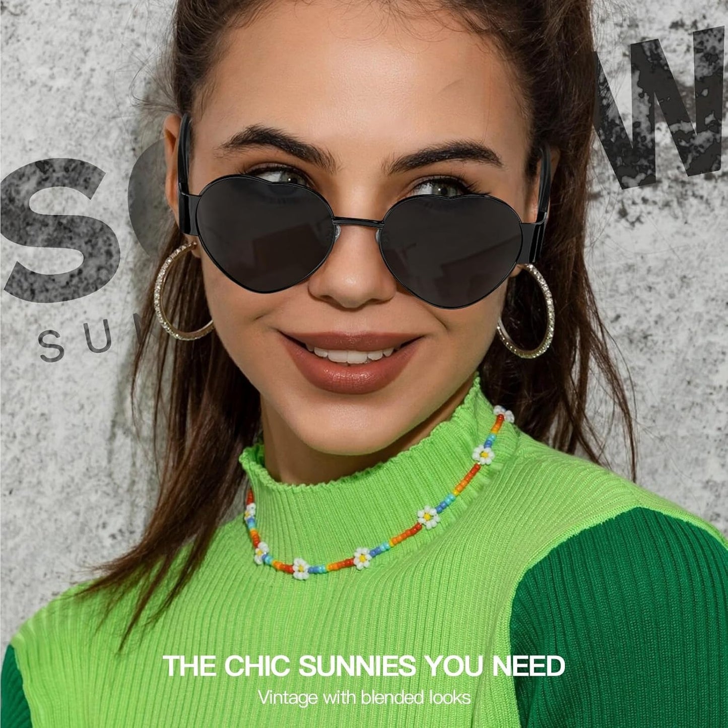 Designer Ladies Shades 90s Fashion Sun Glasses