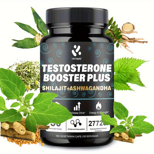 Ashwangdha Supplement With Shilajit, Ashwagandha, Tongkat Ali, Fadogia Agrestis, Fenugreek and all that good stuff