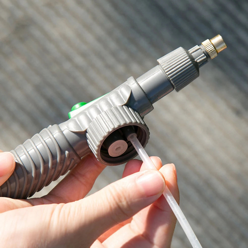 Gardening High Pressure Air Pump Agricultural Water Sprayer Bottle Fogger Garden Sprinkler Can Manual Head Nozzle Watering Tools