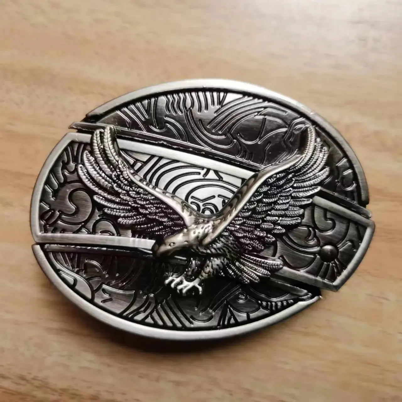 Animal punk belt buckle