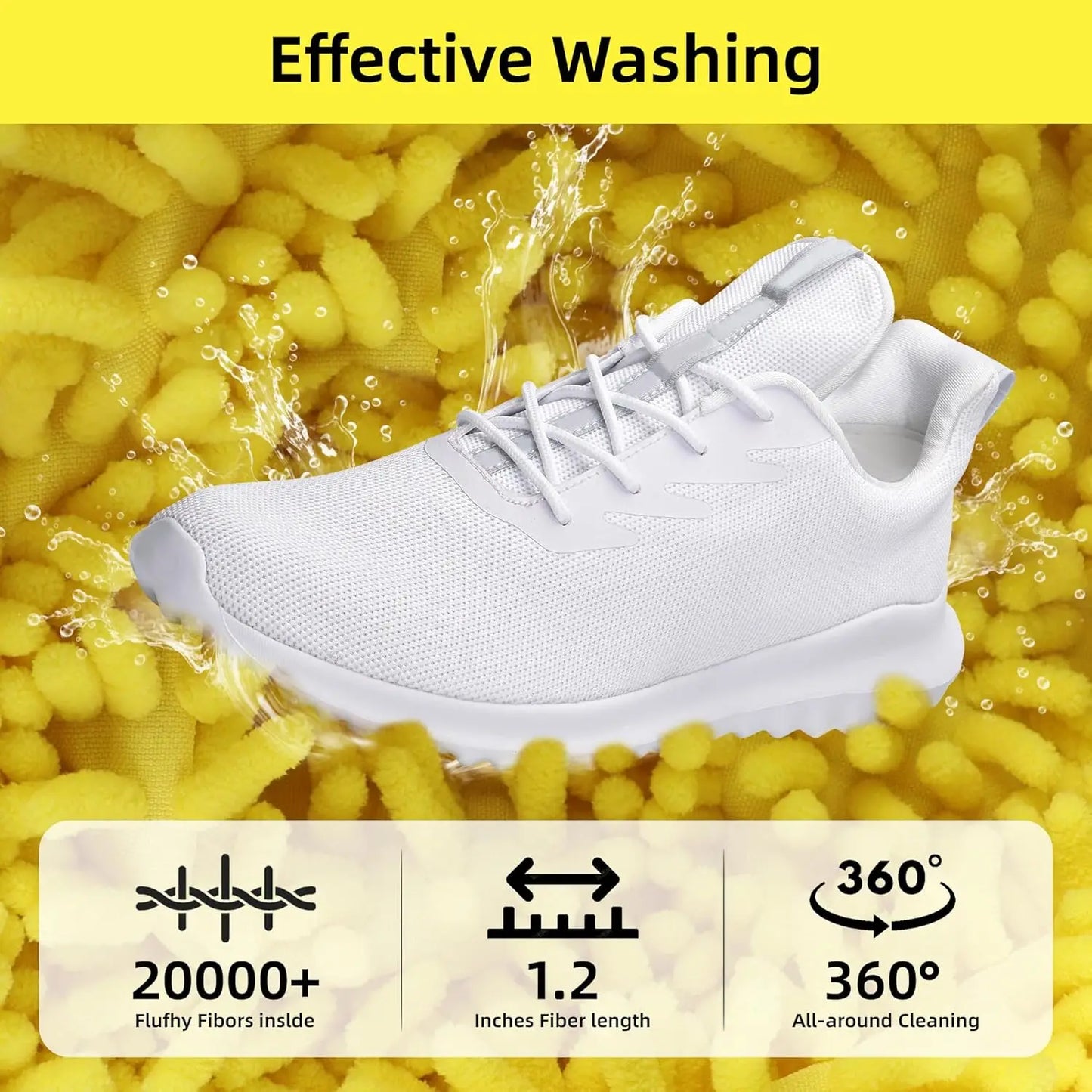 Shoe Washing Machine Bag: Shoe Bag for Washing Machine - Reusable Shoe Cleaning Bag for Sneaker