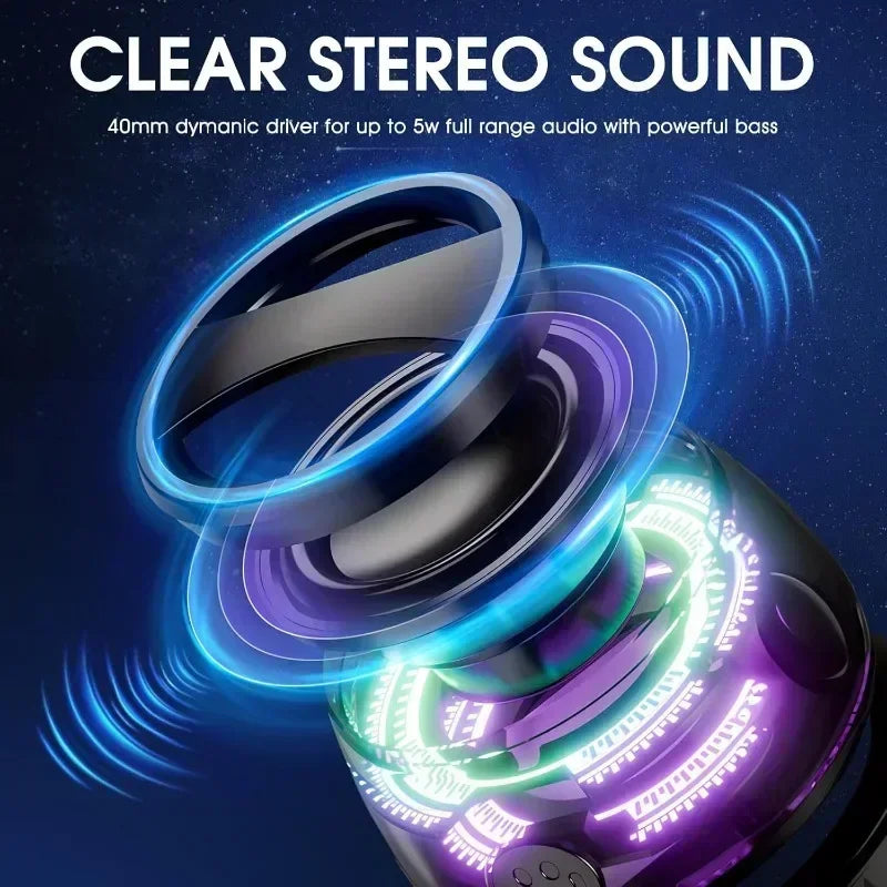 Portable Bluetooth Magnetic Mini Sound Box 7 Hours Playback Phone Holder