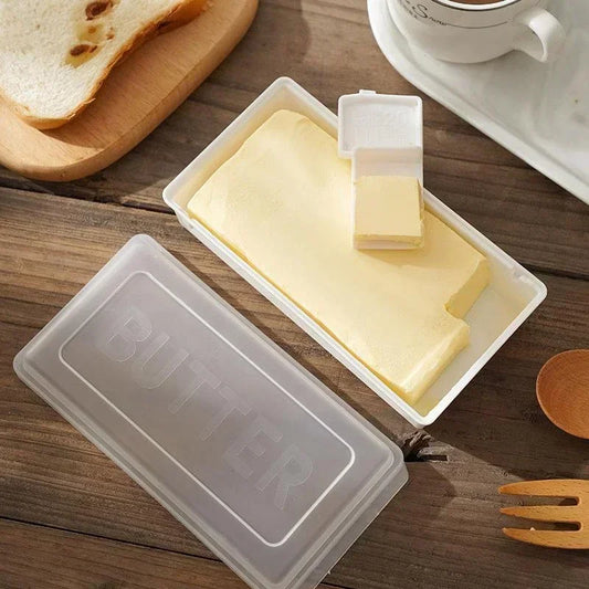 Butter Dish with Cover Butter Fresh-keeping Box with Cutter Slicer Countertop Butter Box