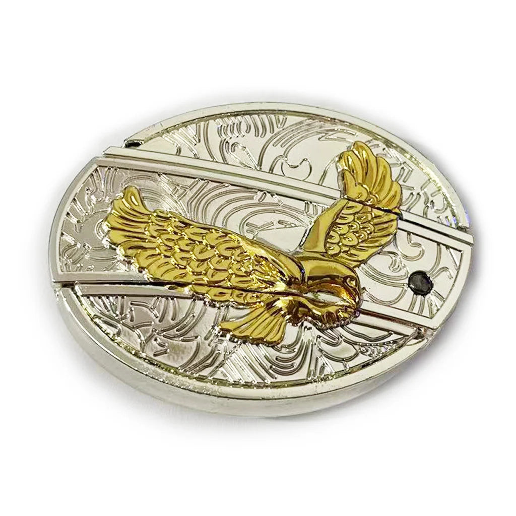 Animal punk belt buckle