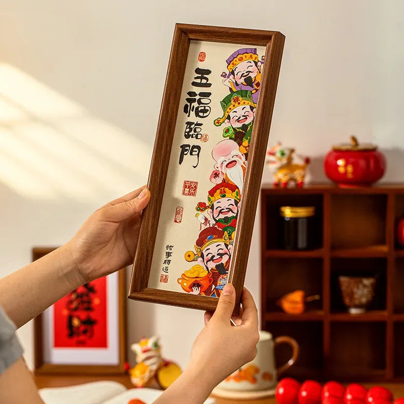 New Year Decorative Painting