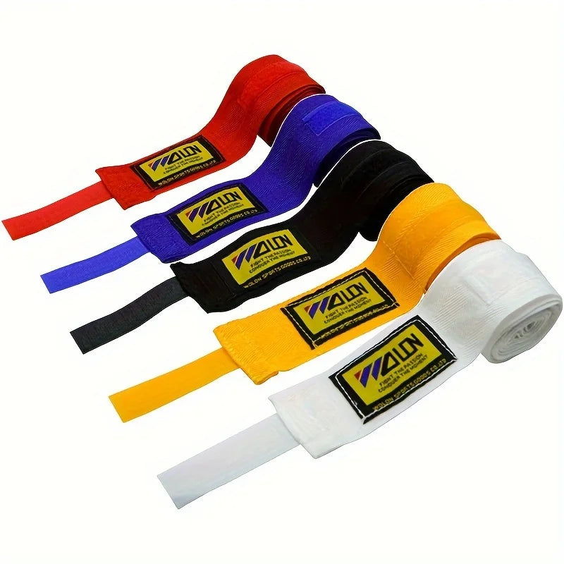 2PCS 1.5/2/3/5M Boxing Training Bandages Cotton Strap
