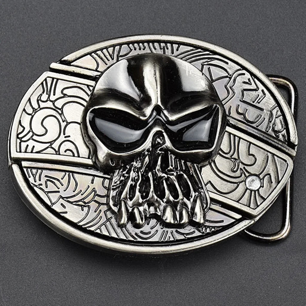 Animal punk belt buckle