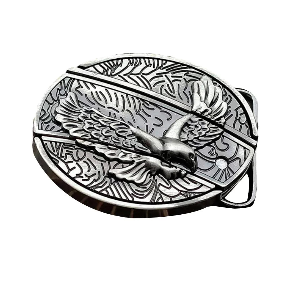 Animal punk belt buckle