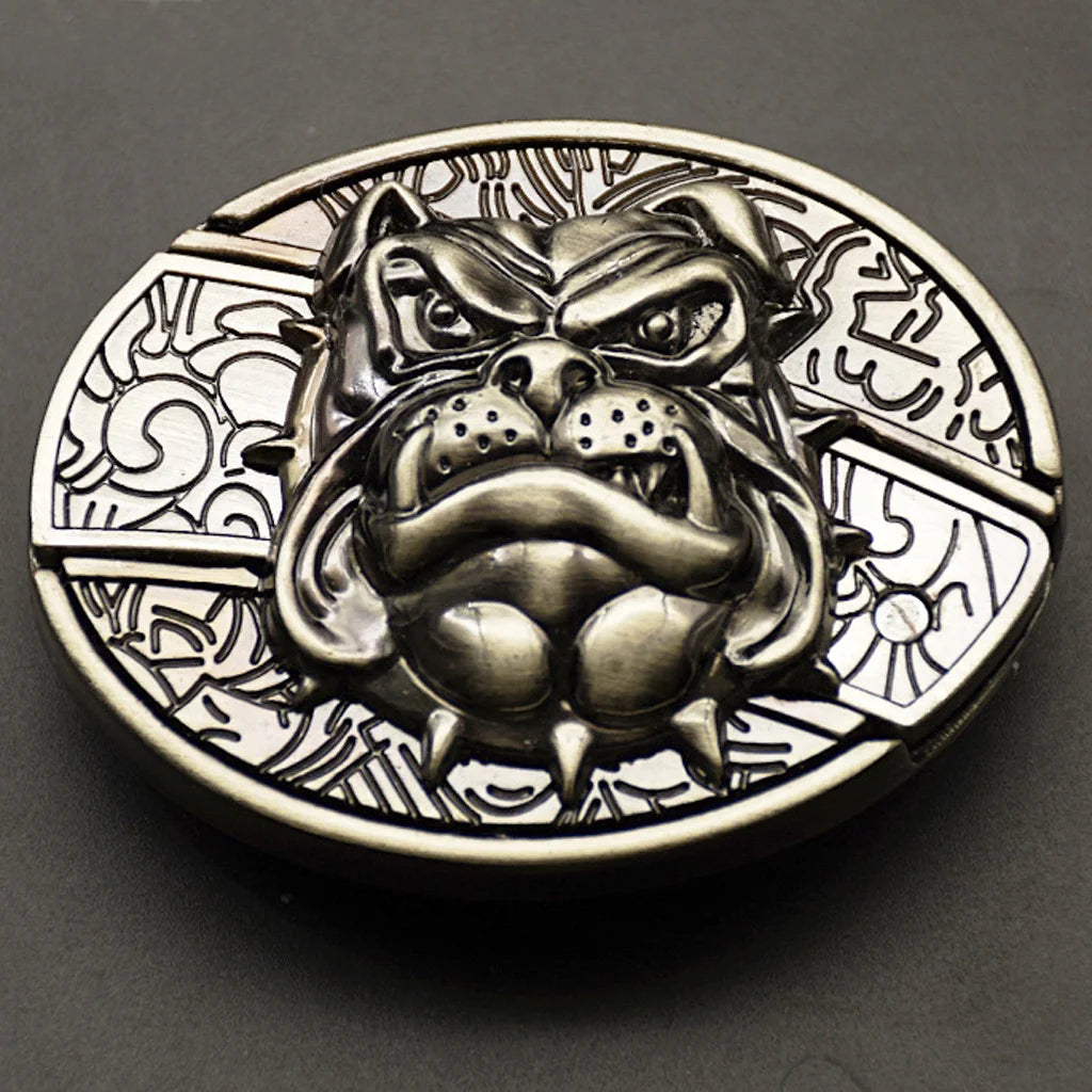Animal punk belt buckle