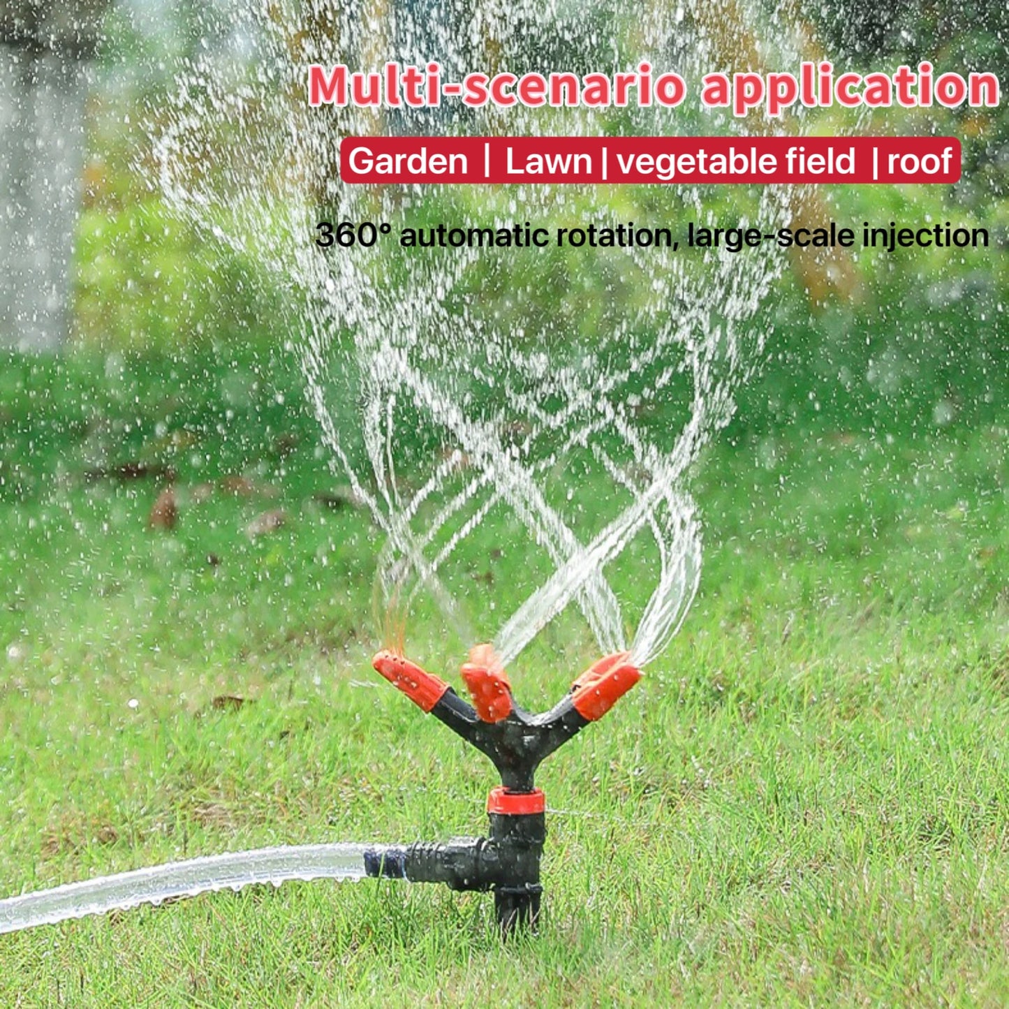 360 Degrees Automatic Sprinkler