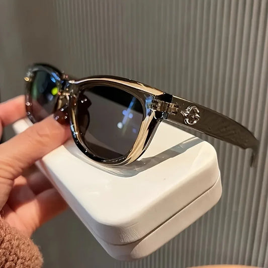 Designer Glasses,Features polycarbonate frame and anti-reflectivePCLens,Classic luxury style,It's a fashion accessory 4eva