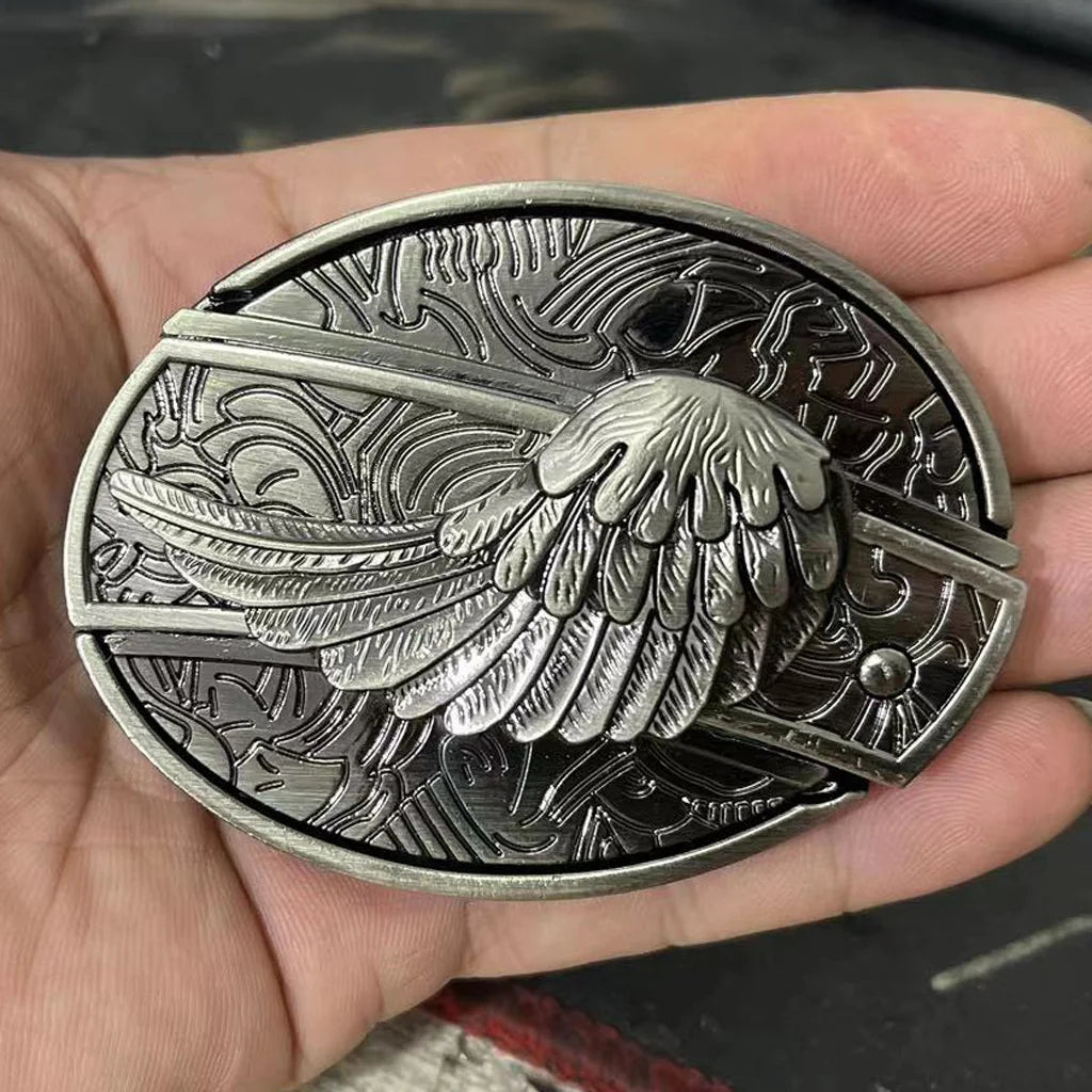 Animal punk belt buckle