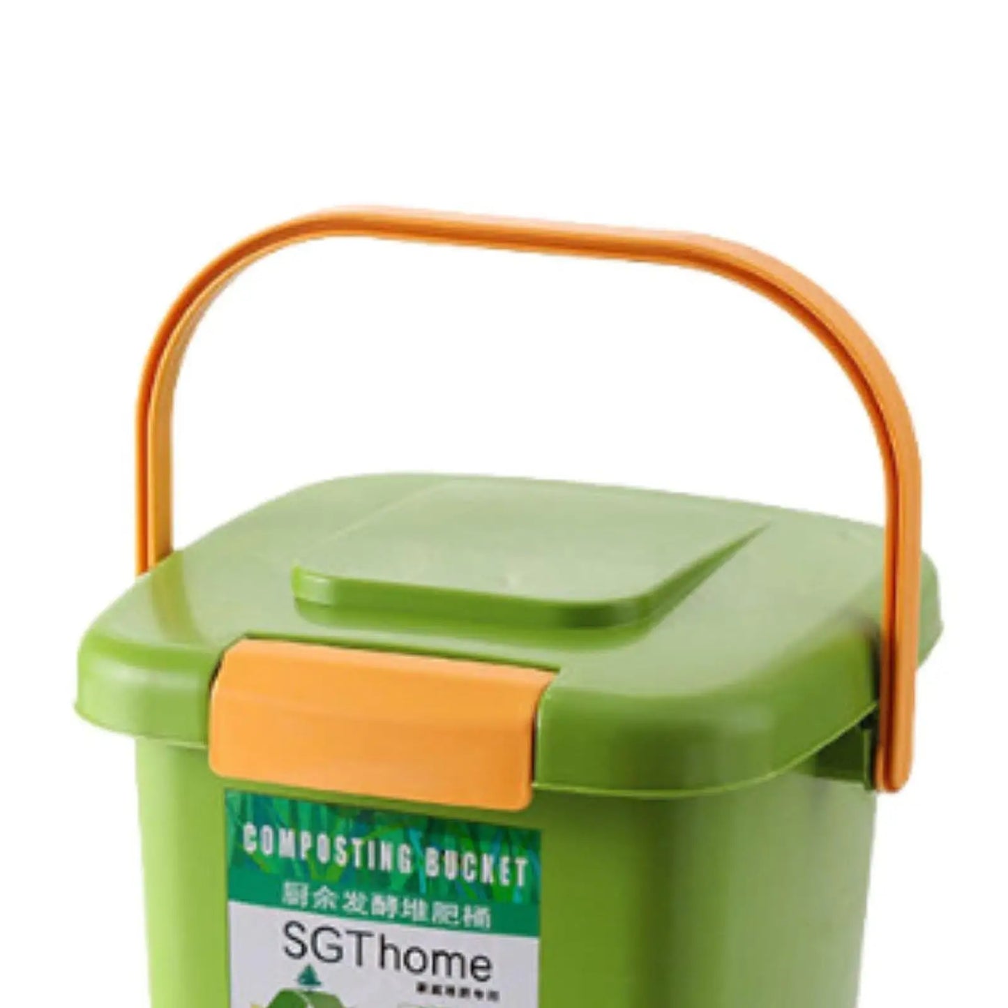 8/10/15L Indoor Compost Bin Courtyard Compost Box for Balcony Household Kitchen Waste Composter Organic Fertilizer Maker Garden