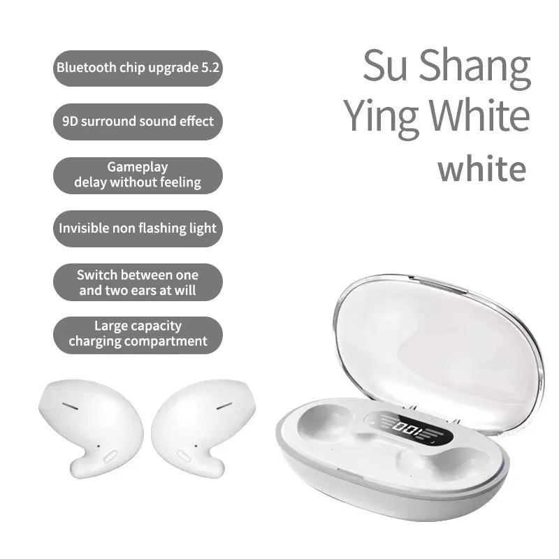 Sleep Hidden Earbuds Waterproof Noiseproof