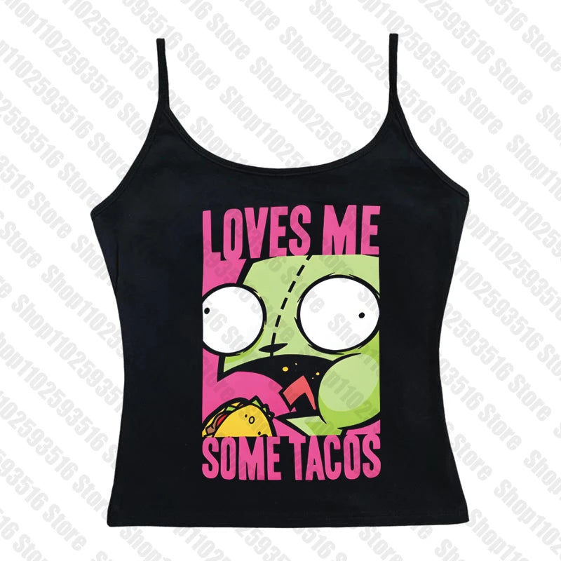 Baby Tees EMO Crop Top Y2K clothes