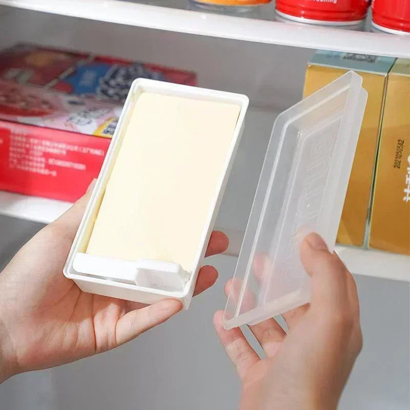 Butter Dish with Cover Butter Fresh-keeping Box with Cutter Slicer Countertop Butter Box