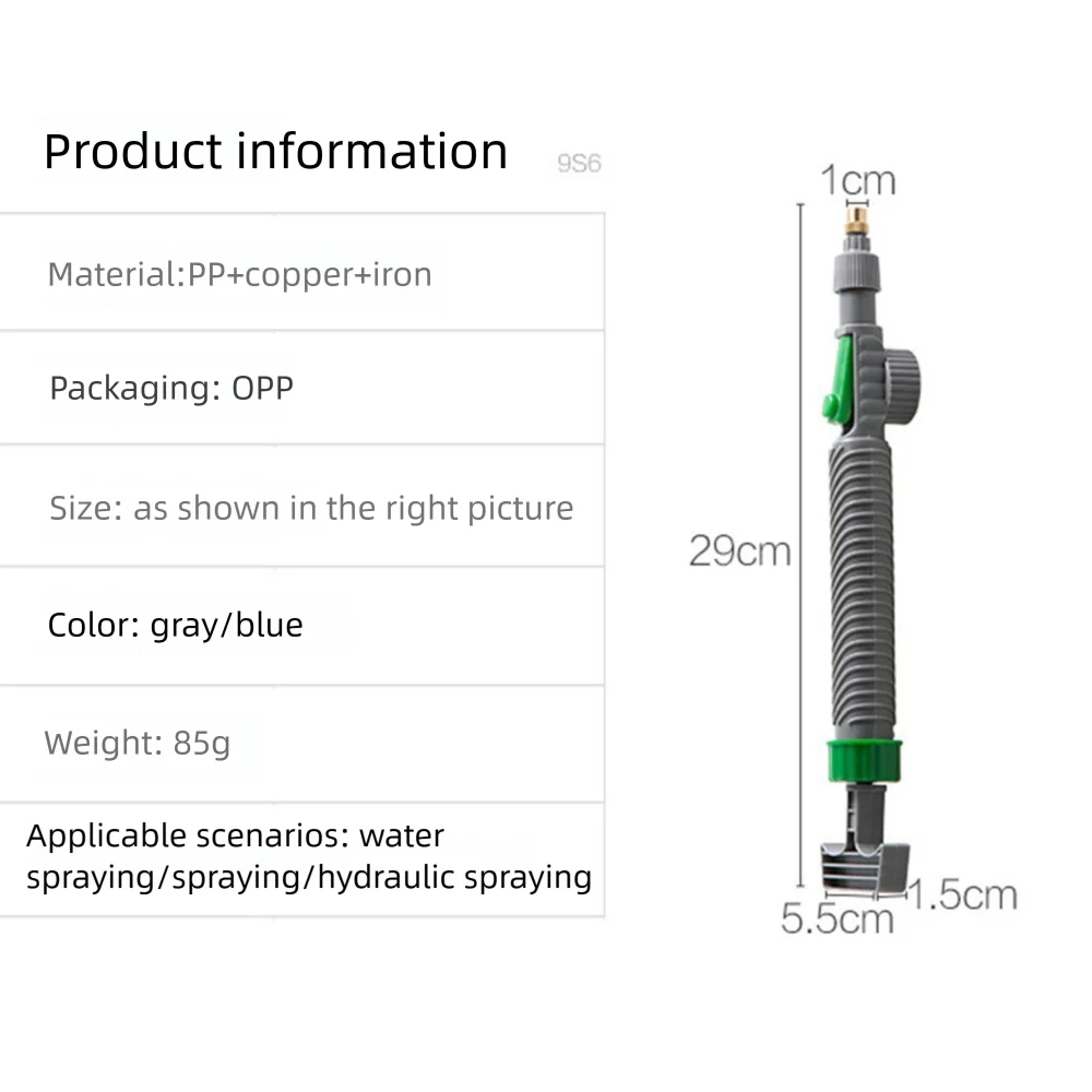 Gardening High Pressure Air Pump Agricultural Water Sprayer Bottle Fogger Garden Sprinkler Can Manual Head Nozzle Watering Tools