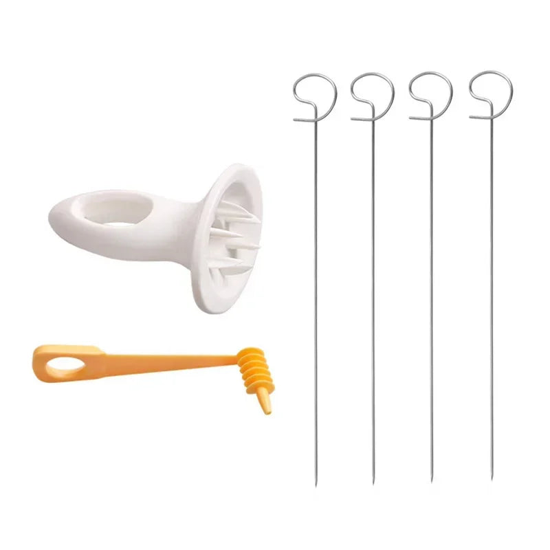 Spiral Potato Cutter Twisted Slice Potato Tower Whirlwind Potato Cut Diy Creative Fruit And Vegetable Spiral Slicer For Kitchen