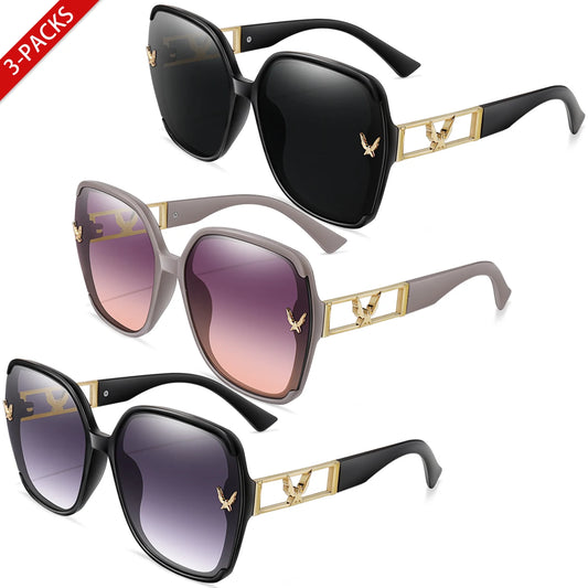 Large Shades for Daily Outfit shopping, Selfie, Party, Travel, Beach