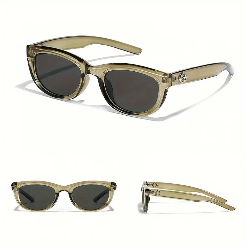 Designer Glasses,Features polycarbonate frame and anti-reflectivePCLens,Classic luxury style,It's a fashion accessory 4eva