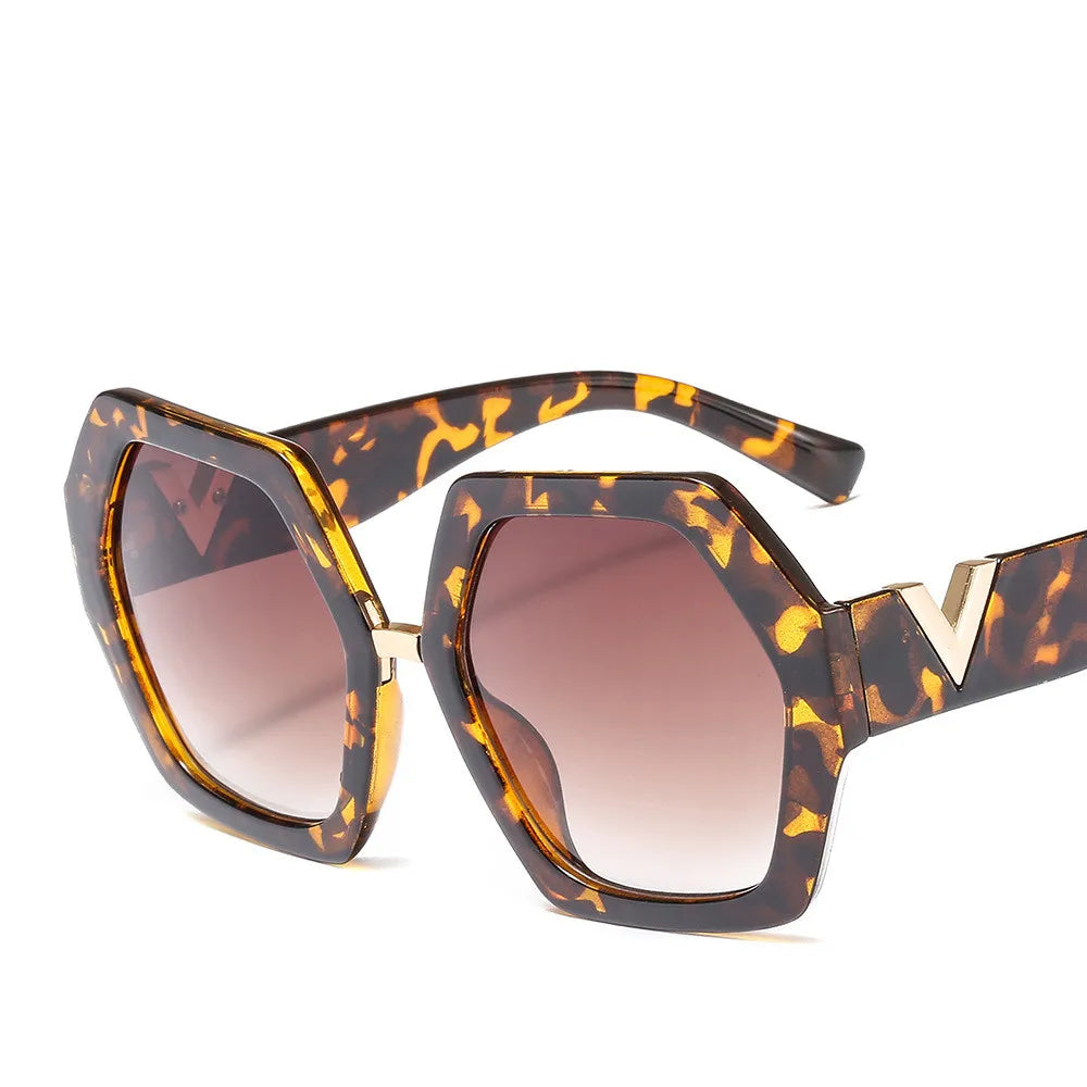 Luxury Ladies Designer Sun Glasses Female Shades