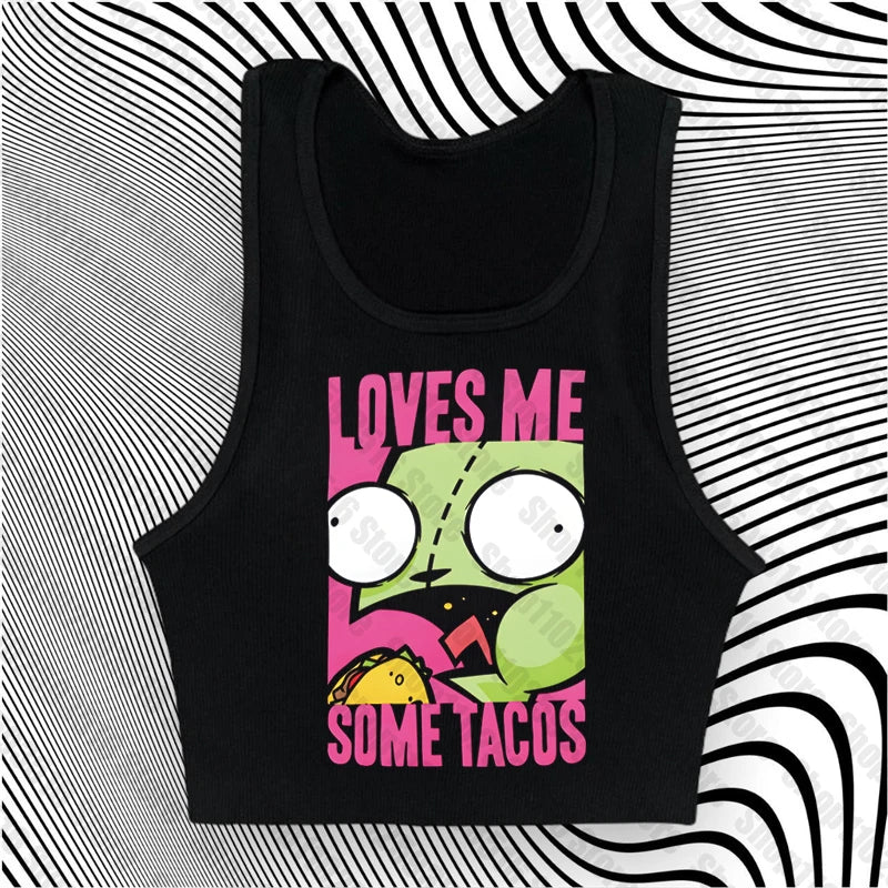 Baby Tees EMO Crop Top Y2K clothes