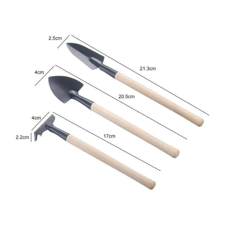 Gardening Tools Three-Piece Set Mini Garden Tools