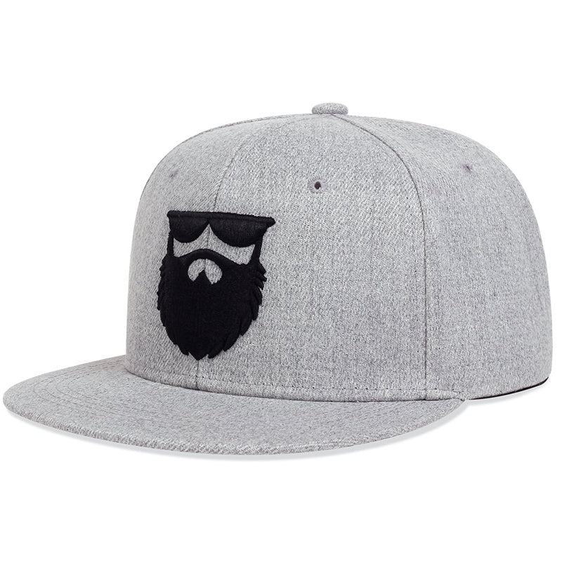 Men's Beard Embroidered Baseball Cap