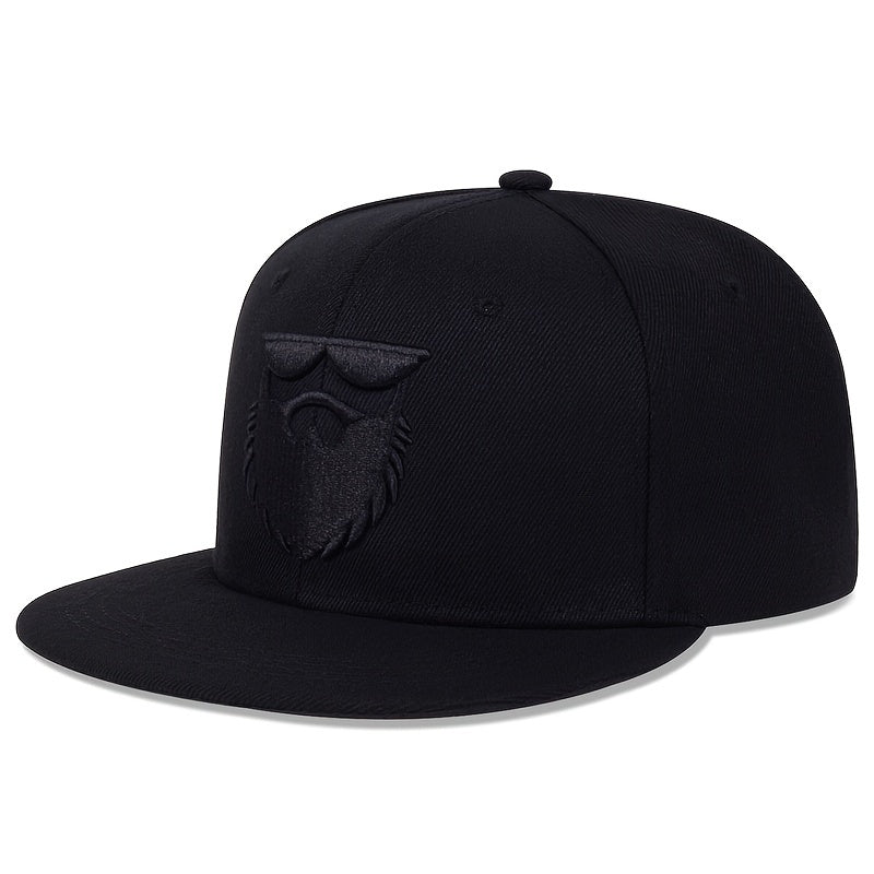 Men's Beard Embroidered Baseball Cap