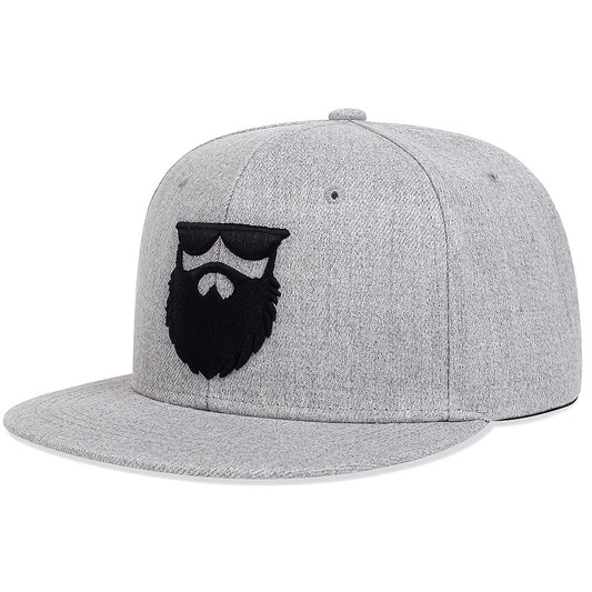 Men's Beard Embroidered Baseball Cap
