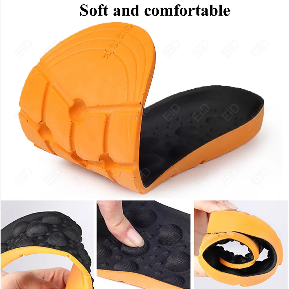 Massage insoles foot acupressure for shoes sport insoles shock absorbant eva orthopedic relax comfort Shoe Sole health Foot Care