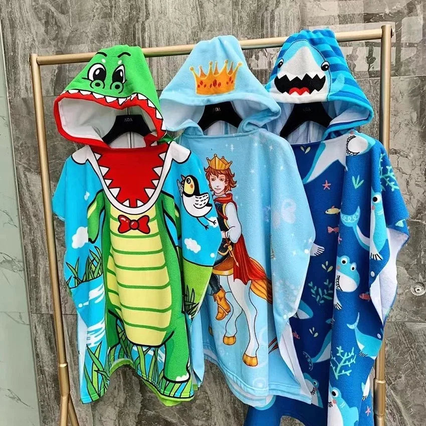 Baby Surf Poncho Cover Up