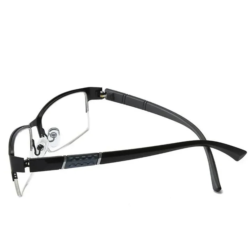 Half Metal Frame Prescription Glasses