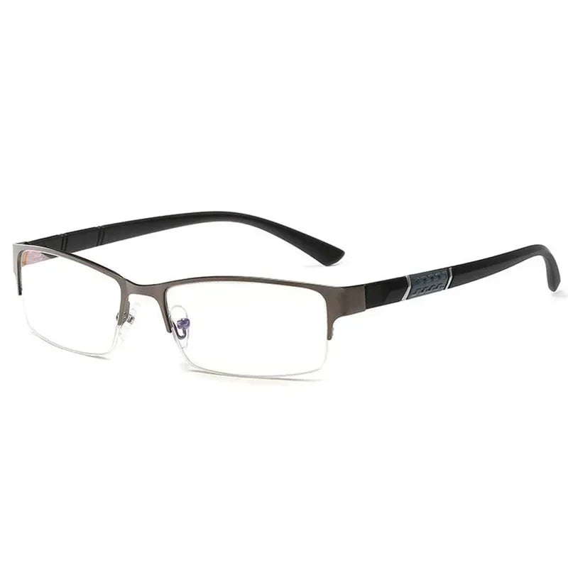 Half Metal Frame Prescription Glasses