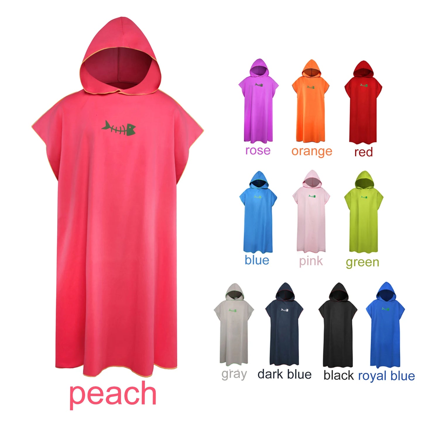 Surf Poncho Changing Towel with Hood