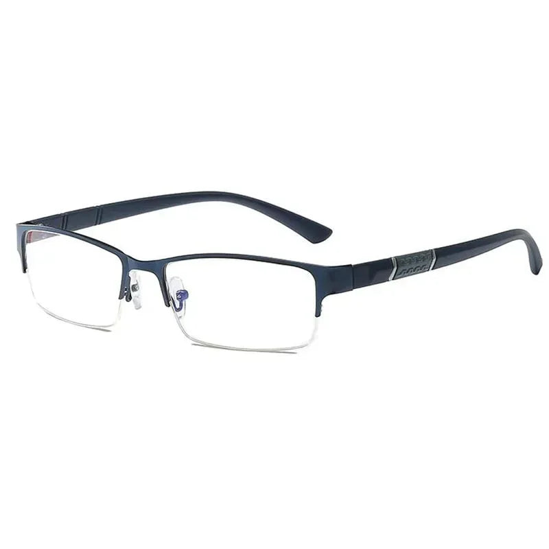 Half Metal Frame Prescription Glasses