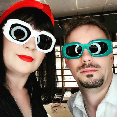 Vintage Square Sunglasses UV400