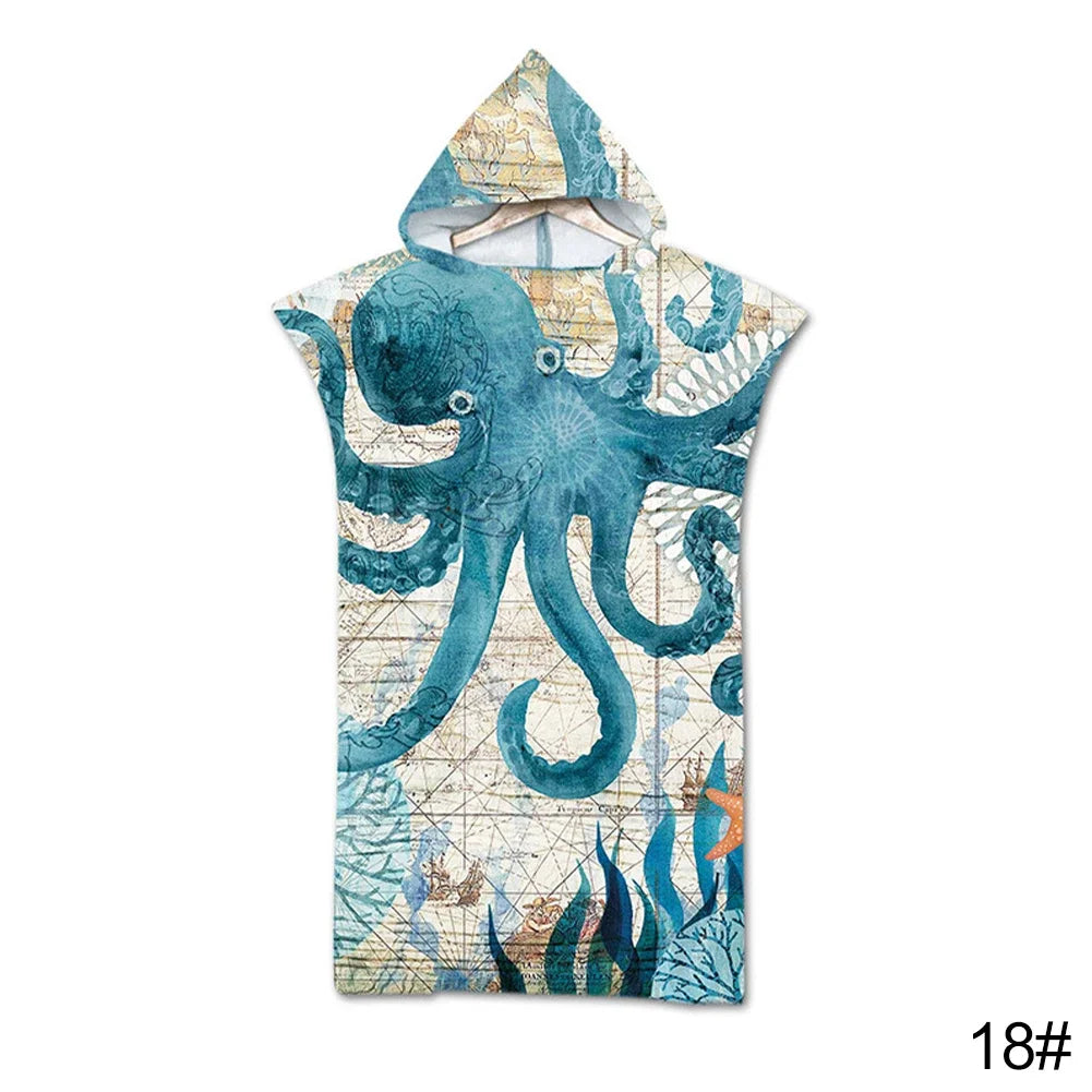 Surf Poncho Robe Towel