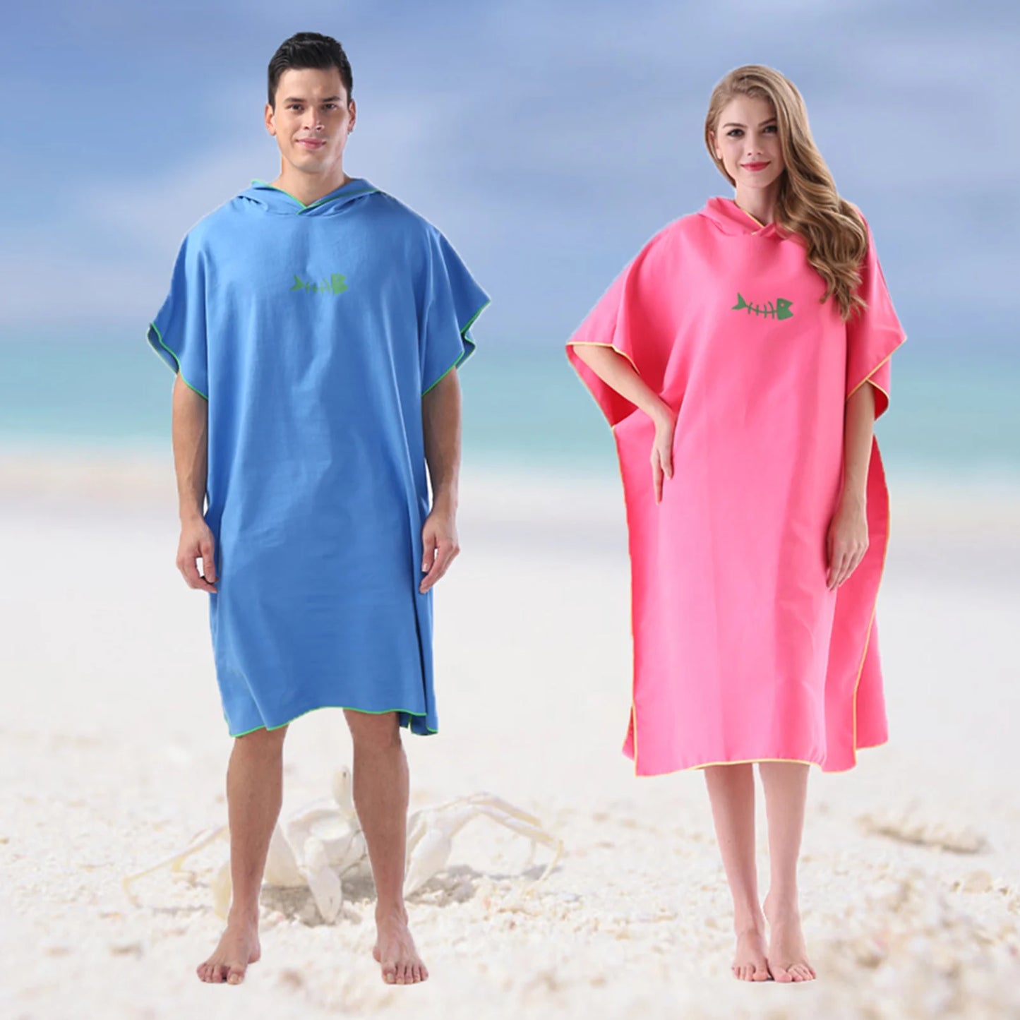 Surf Poncho Changing Towel with Hood