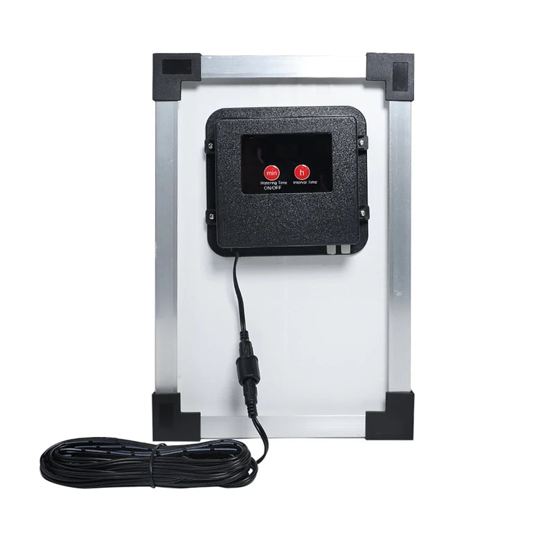Solar Auto Drip Irrigation System Solar Powered Drip Irrigation Kit Built-in 2200mAh Battery Supported 30 Pots 7 Timer Modes