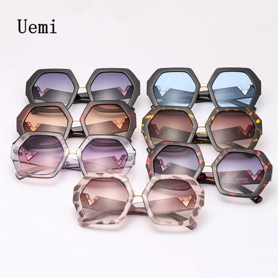 Luxury Ladies Designer Sun Glasses Female Shades