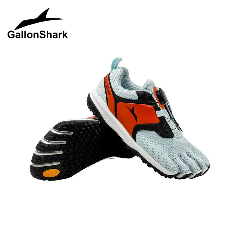 Barefoot Water Shoes, Five Finger Footwear with Adjustable BOA System for Kayaking, Surfing & Indoor Training