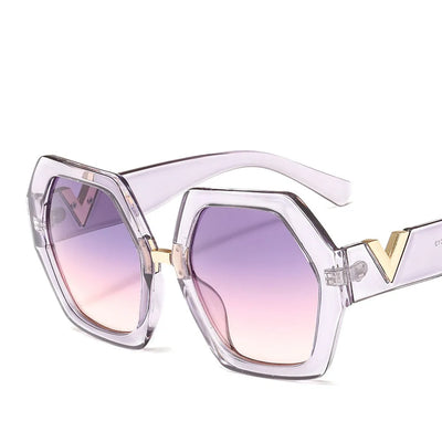 Luxury Ladies Designer Sun Glasses Female Shades