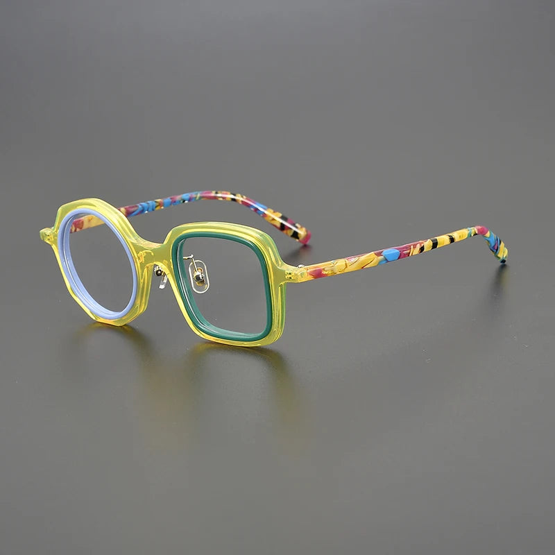 Retro Square Glasses Frame