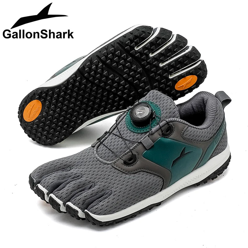 Barefoot Water Shoes, Five Finger Footwear with Adjustable BOA System for Kayaking, Surfing & Indoor Training