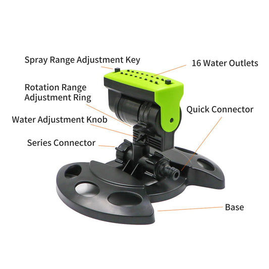 Garden Sprinkler Large Coverage Lawn Sprinkler Irrigation System
